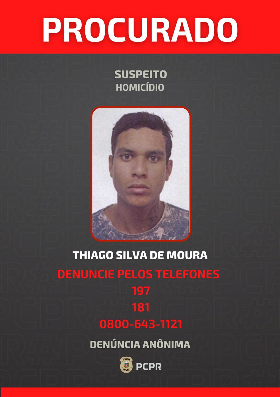 Polícia prende suspeito de matar casal dentro da própria casa em Curitiba; outro suspeito está foragido