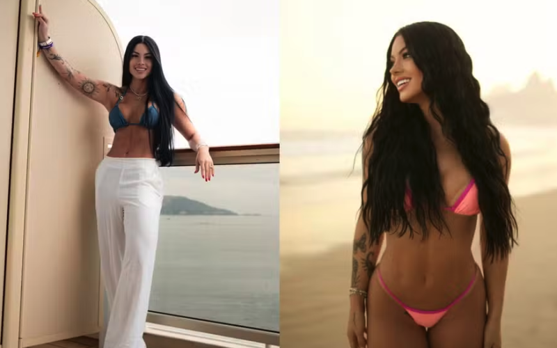 Rayane Figliuzzi: Conheça a nova namorada de Belo e sua polêmica trajetória