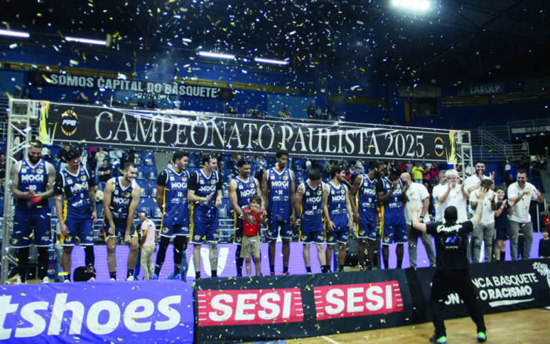 Mogi Basquete conquista o vice-campeonato paulista com orgulho par ao povo mogiano