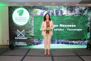 Grupo Nexxees recebe Troféu Onda Verde no 31º Prêmio Expressão de Ecologia