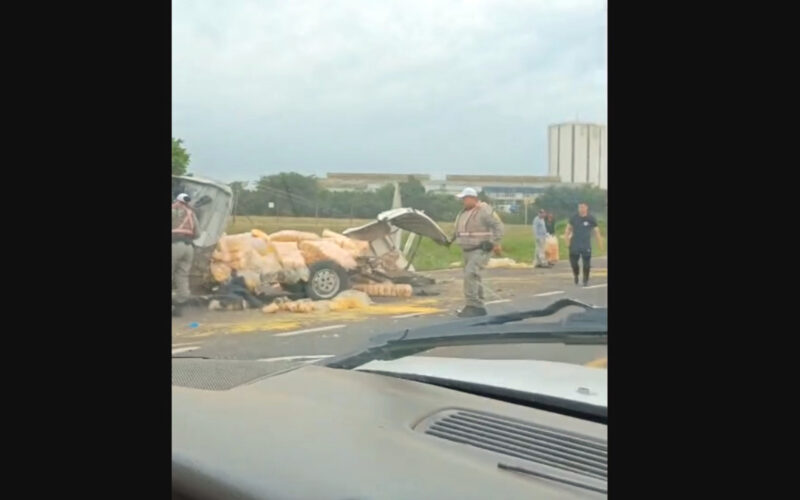 Acidente fatal na estrada ERS-118 deixa vítima fatal e ferido em Viamão