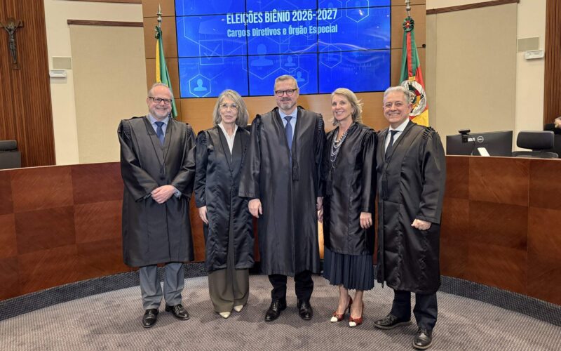 Magistrado Eduardo Uhlein assumirá a presidência do Tribunal de Justiça do RS nos anos 2026 e 2027.