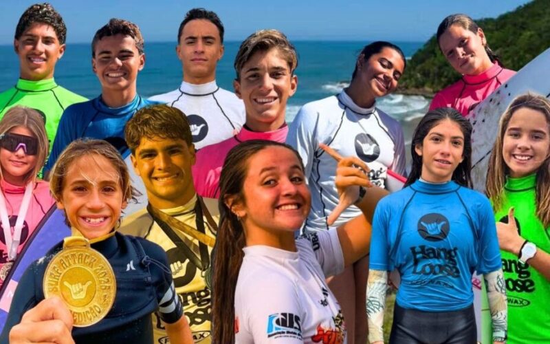 Competição feroz entre associações agita o Hang Loose Surf Attack
