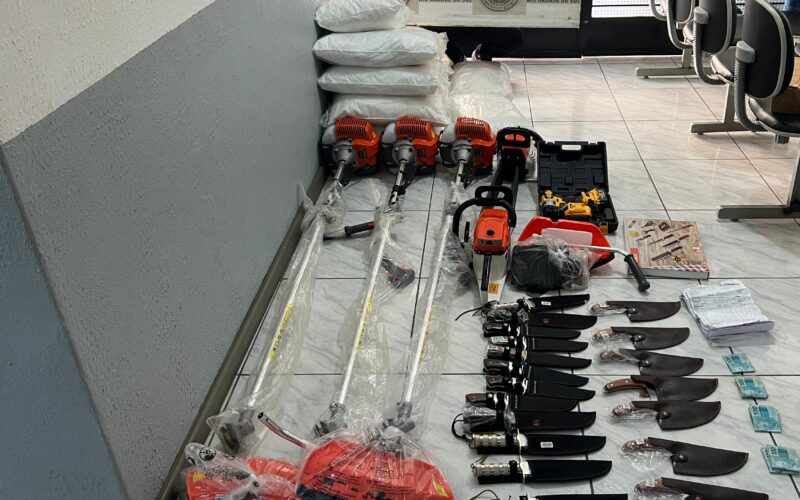 Casal é detido por vender equipamentos falsificados em Rio Pardo