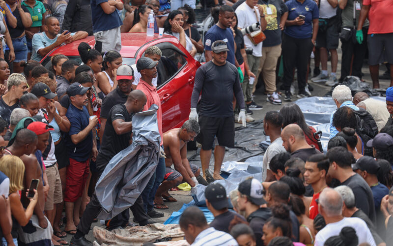 121 vidas perdidas em operação no Rio de Janeiro, revela levantamento.