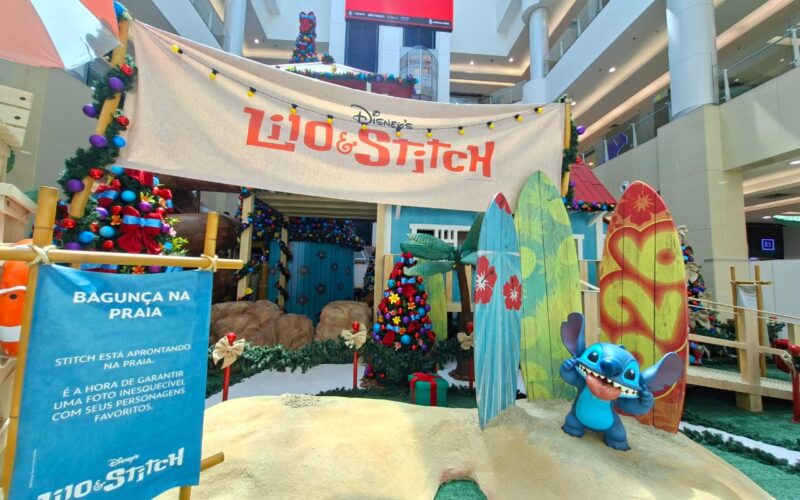 Oficinas tropicais e Meet&Greet com o Stitch estão disponíveis para toda a família no Complexo Tatuapé