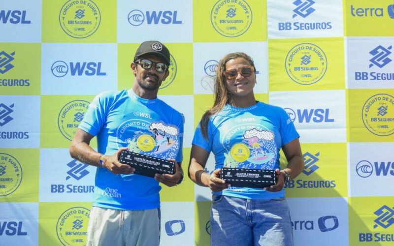 Michel Roque e Juliana Santos brilham e conquistam título de QS 2.000 em Fortaleza