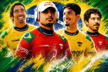 Brasil se destaca na WSL com desempenho excepcional em Raglan