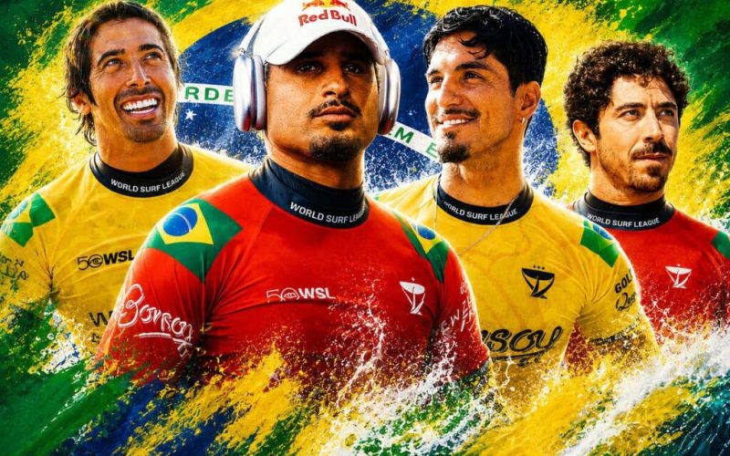 Brasil se destaca na WSL com desempenho excepcional em Raglan