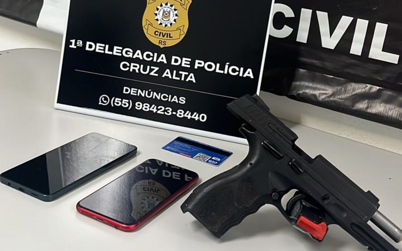 Três detidos em operação por assassinatos em Cruz Alta
