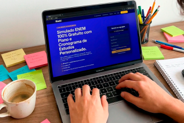 Simulado gratuito replica método oficial do Enem e mostra exatamente quantos pontos faltam para entrar no curso dos sonhos