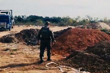 Quatro detidos por despejo irregular de lixo no Delta do Jacuí