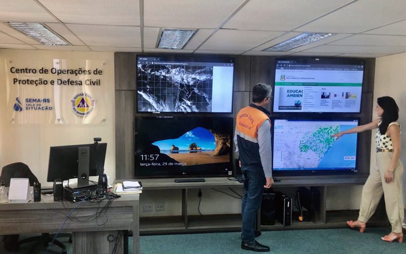 Tempestades e ventos fortes marcam a transição de sábado para domingo no RS