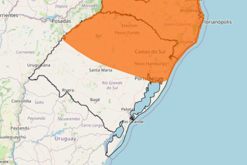 Tempestades à vista: RS se prepara para ventos fortes e granizo neste sábado (15)